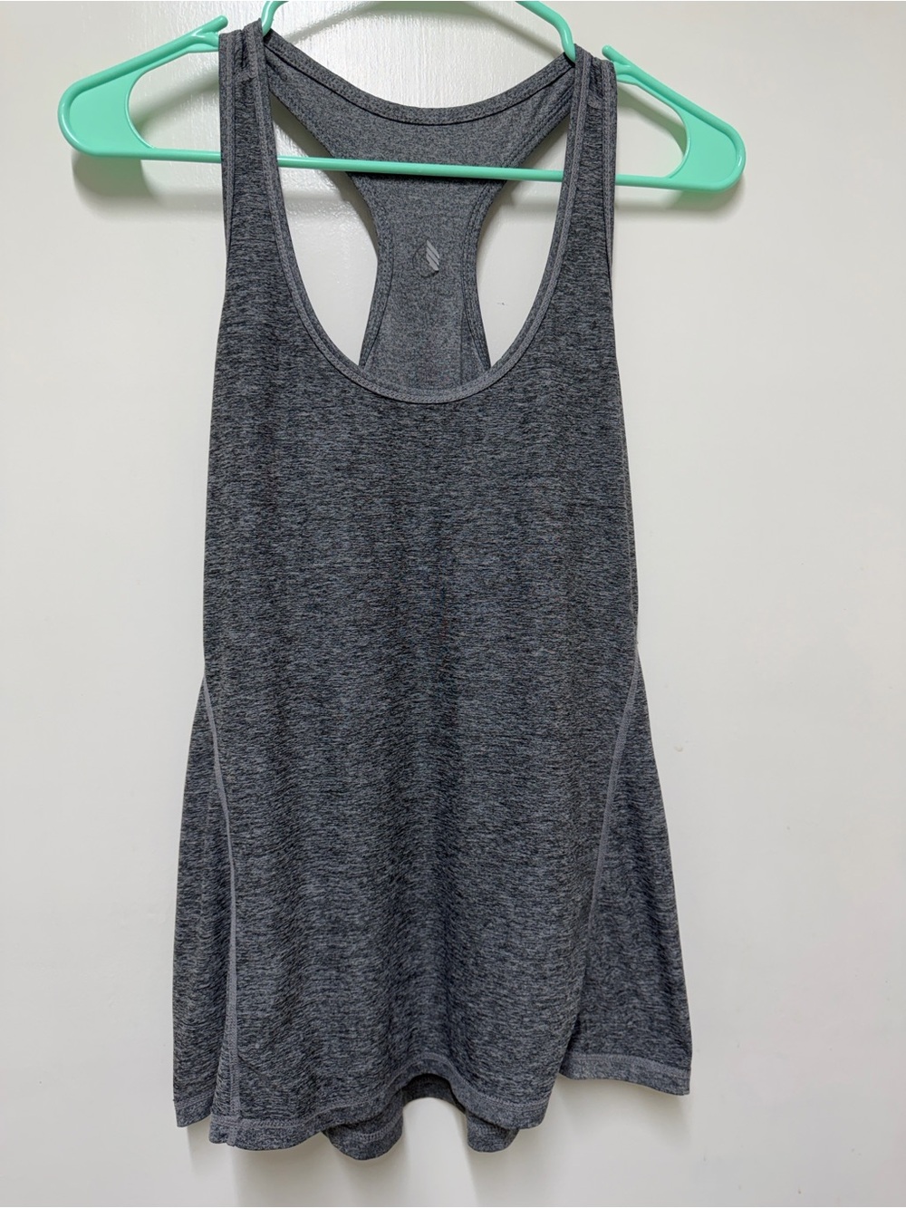 Gray Racerback Women's Tank Top